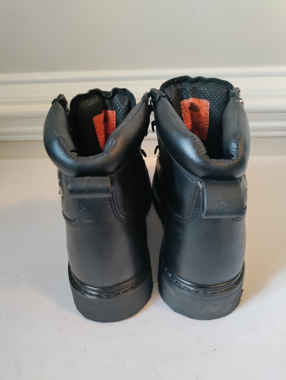 Vintage Harley-Davidson Leather Hiking/Work Boots-Women's Size 8.5 - Picture 6 of 8